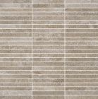 Carrelage Mur|Mur Intérieur|Mur Extérieur| en Grés cérame - Geo Ivoire Mosaici Mosaique 3 colonnes structure antiderapant