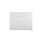 Radiateur à inertie électrique - SIBAYAK Blanc 1000W