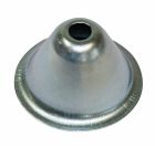 Rosace conique - Acier nickelé - Hauteur 19 mm - Boite de 100 pièces