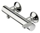 douche round chrome