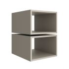 Ensemble 2 cubes intérieurs ALLIANCE 400 pour coquette 400  367 x 244 x 428 mm