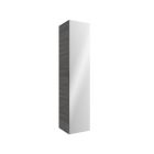 Colonne ALLIANCE 1600 réversible 1 porte avec miroir ALSACE 350 x 1600 x 349 mm
