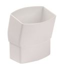 COUDE MF 15' POUR TUBE DE DESCENTE 105X76 TYPE OVATION 38 BLANC - UCM1GTB