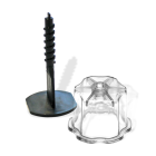 EDMALEVEL SCREW SYSTÈME AUTO NIVELANT - Kit de départ 2 mm - 100 croisillons linéaires + 50 têtes de serrage 