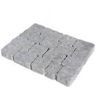 Pavé TOLEDE martelé épaisseur 6 cm Gris nuancé CE
