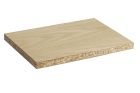 SUPPORT SUPERPAN Standard (Panneaux Hybride : Ame particules + faces Fibre) REPLAQUÉ ESSENCES FINES - SUPERPAN NATUR Noyer US 035/037 (A/B) - 2850 x 2100 - Ep.19