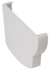 FOND NAISSANCE GAUCHE POUR PROFILE GOUTTIERE OVATION  28 BLANC    - UFGC28B