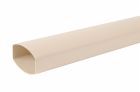 TUBE DE DESCENTE 90X56 OVATION EN 3M SABLE   - TD953S