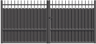 Portail en aluminium - MERCURE 3 CS 03