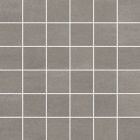 Grès cérame porcelainé émaillé - Unit Four Carreau de fond 5 x5 gris moyen
