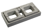 Bord de finition - Moodul 60x30x9 Grey