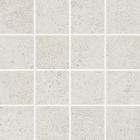 Grès cérame porcelainé - Hudson Carreau de fond 7,5 x7,5 white sand