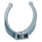 Collier de fixation à vis pour tube de descente Ø80 gris en sachet 5pcs - SACHET DE 6 COLLIERS 50 GRIS