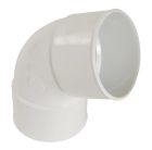 COUDE FEMELLE/FEMELLE 67°30 DIAMETRE 80 BLANC - UCR66GTB