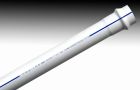 Tube PVC polymère bi-orienté pour eau potable - BIOROC NF 25 bars - diam. 200mm x long. 6m