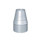 Manchon conique Ø60 mm à Ø100 mm - zinc - CLASSIC naturel