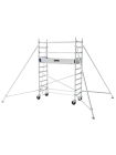 Échafaudage roulant en aluminium NEOLIUM 200 LINE - hauteur de travail 4m - Neolium 200 line