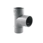 Culotte de descente 87° Ø50 mâle/femelle gris - CULOTTE 87° MF 16 GRIS 15p