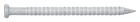Pointe pour construction légère blanche - diam. 1,75 mm x long. 40 mm - Boîte plastique de 80