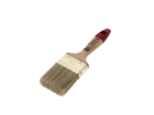 Brosse queue de morue à vernir soies/synthétique manche verni - 60mm