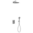 pack omega thermostatique 2 sorties métal brossé