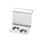Patte fixe standard profil n°1 - inox - non teinté
