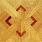 Parquet contrecollé en dalle chêne classic satiné - Carmen n°1 - long. 39,2cm x larg. 39,2cm x ep. 14mm