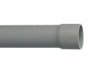 Tube PVC-U pour eaux usées - TUBEVAC NFE+NFME - diam. 125mm x long. 4m