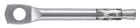 Cheville en acier - FIX - diam. 6 mm x long. 64 mm - Boîte de 100