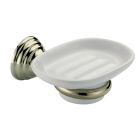 porte savon museo ceramique metal brosse