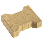 Pavé I épaisseur 6 cm Paille CE
