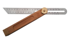 Fausse équerre Talon bois Taille 25 cm