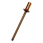Rivet 9.5x4.0mm - 100 Cuivre/Acier boîte de 100 pièces