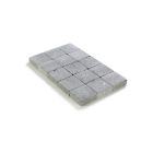 Pavé en béton - Tambouriné 15x15x5 Gris