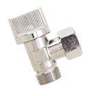 ROBINET CHASSE EQUERRE ¼ TOUR CHROME 12x17 Vrac Gencodé