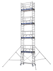 Échafaudage roulant en aluminium TOTEM 2-LINE 180 - hauteur de travail 9,85m - Totem Line 180