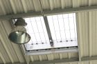 Dispostif d'Evacuation Naturelle de Fumées et de Chaleur (DENFC) - PYRODOME EVOLUPNEU ORIGIN SD SL250 160x160 Pca10 Opal Ht 310 Grille rond de 6 Thermofusible 93°