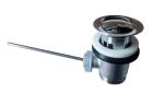 vidage laiton nf lavabo/bidet 1' 1/4 - 0581+1526- chrome
