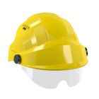 Casque - Orizon jaune visiere jaune avec lunette - Taille unique