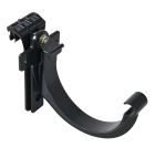 SUPPORT DE CROCHET MONTE POUR PROFILE LG25 ANTHRACITE - ASC25A