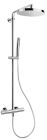 colonne de douche theta ovale thermostatique  chrome
