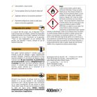 Peinture fer - DIRECT SUR ROUILLE martelé gris ardoise - aérosol de 400ml