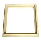 Cadre pour regard 400x400mm sable - CADRE POLY 400 X 400 SABLE