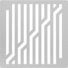 GRILLE INOX POUR SIPHON DESIGN LIGNE 10X10