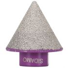 FRAISE CONIQUE DIAMANT A SEC M14 Ø 2 - 38