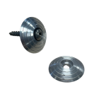 PASTILLES PODOTACTILES ALU BRUT RAINURE A VISSER KIT DE 200