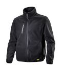Polaire - SWEAT PILE FZ, Couleur BLACK, taille XXL