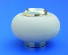 Butée fixation sol laiton / caoutchouc Shepherd - Diamètre 30 mm - Hauteur 23 mm - Vendu par 1