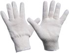 Gants en coton tricotés Blanc T10