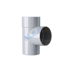 Culotte mâle-femelle87° - Culotte mâle-femelle87° pour Tuyau diamètre 80mm couleur GRIS
